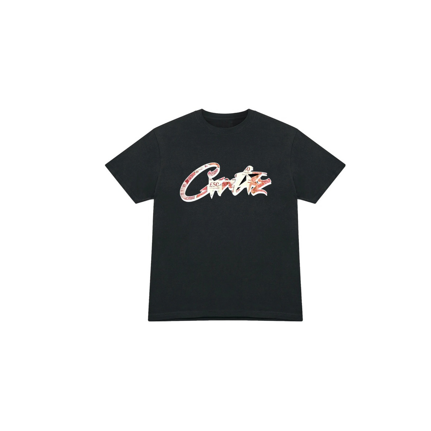 Corteiz Money On My Mind Tee Black
