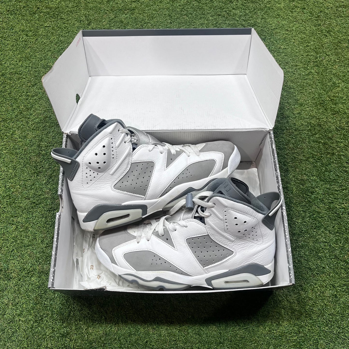 Air Jordan 6 Cool Grey - Recondicionado