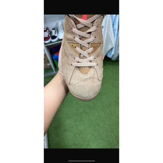 Air Jordan 6 Travis Scott British Khaki - Recondicionado