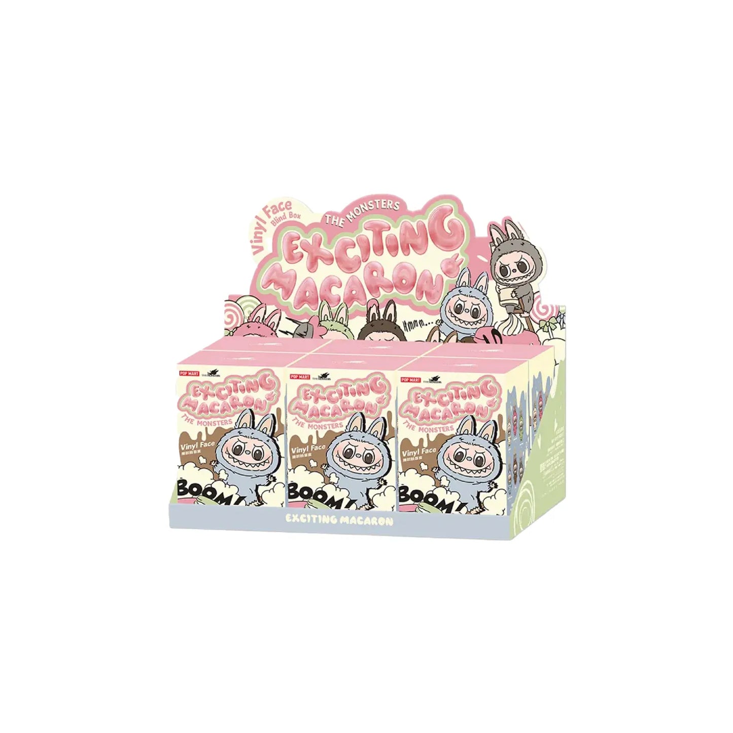 Pop Mart Labubu The Monsters Exciting Macarons BLIND BOX