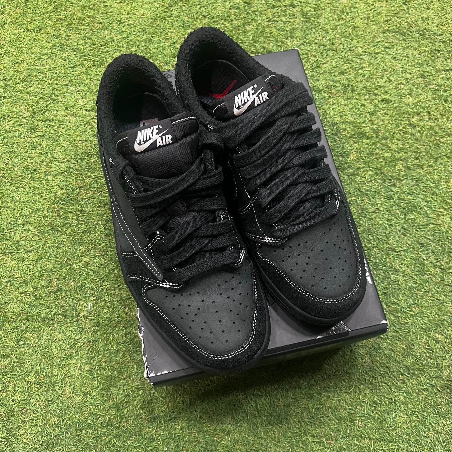 Air Jordan 1 Low OG SP Travis Scott Black Phantom - Recondicionados