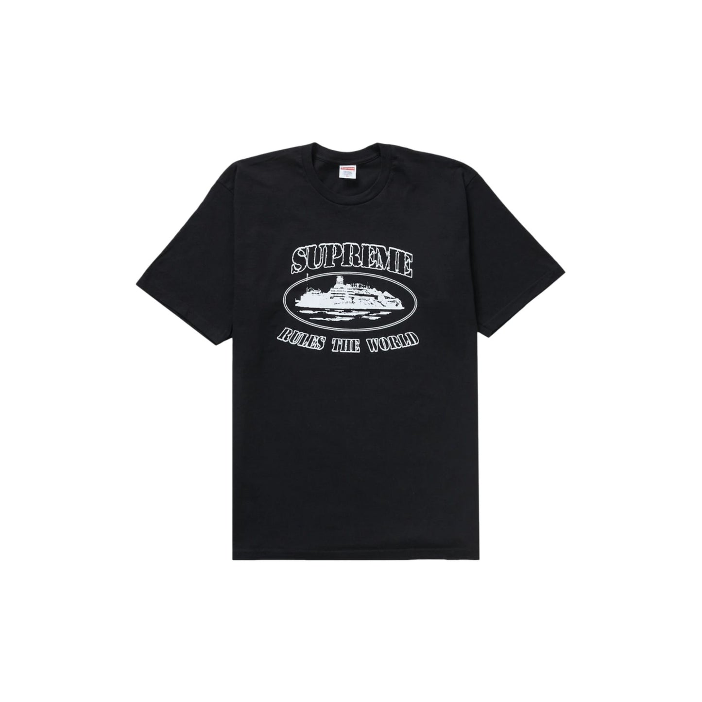 Supreme Corteiz Rules The World Tee Black