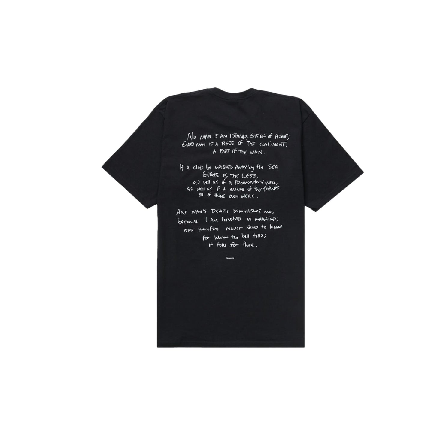 Supreme Corteiz Rules The World Tee Black