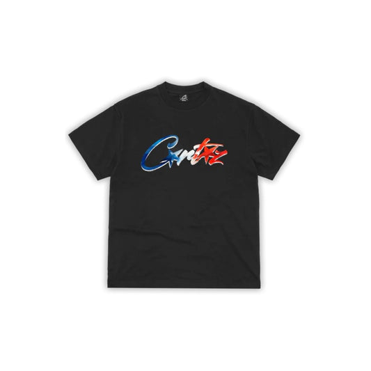 Corteiz Francais Allstarz Tee Black